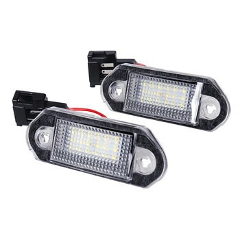2X For VW Golf 3 Variant 1H5 Vento 1H2 1991 1992 1993 1994 Jetta GOL 2 Skoda Octavia 1 1U2 Combi 1U5 LED Car License Plate Light